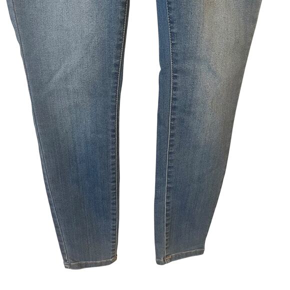 Guess Jeans Womens Size 25 High Rise Skinny Blue Stretch Denim 4 Button Closure - Picture 9 of 11